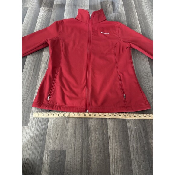 Columbia Zip Up Jacket Men’s XL Red - Picture 2 of 8